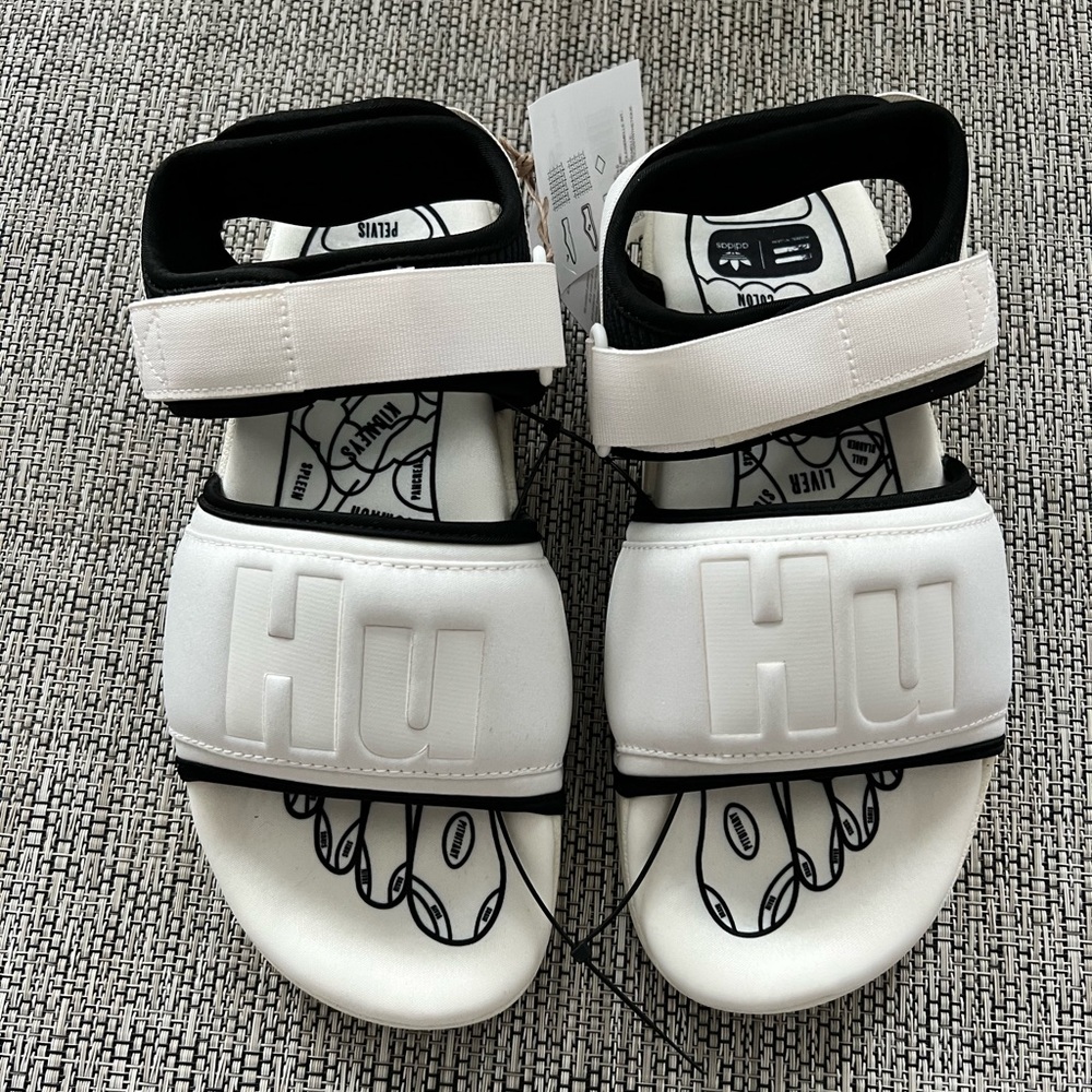 NEW! Adidas Pharrell x Adilette 2.0 Slides